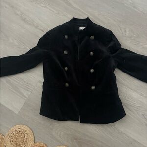 black velvet jacket - barely worn
